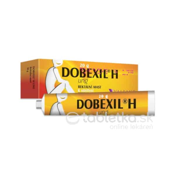 E-shop DOBEXIL H UNG rektálna masť 20g