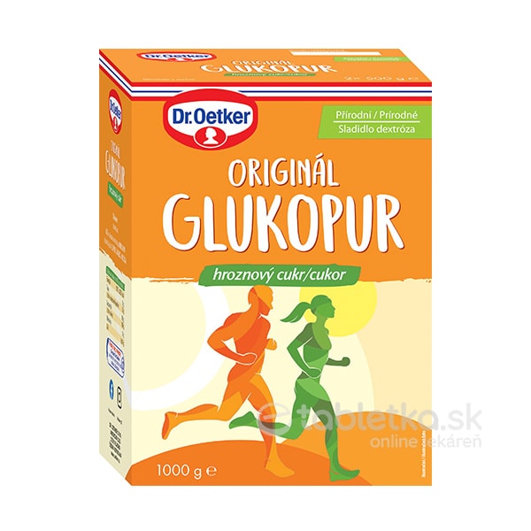 Glukopur (hroznový cukor) 1000 g
