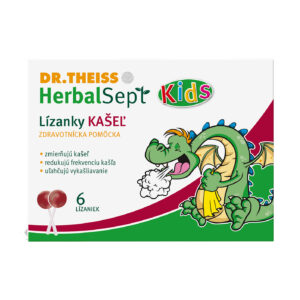 Dr.Theiss HerbalSept Kids KAŠEĽ 6ks