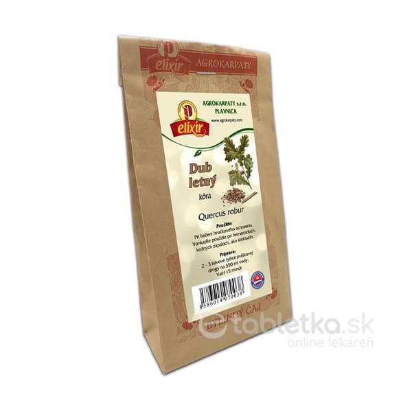 E-shop AGROKARPATY DUB LETNÝ kôra bylinný čaj 1x100 g