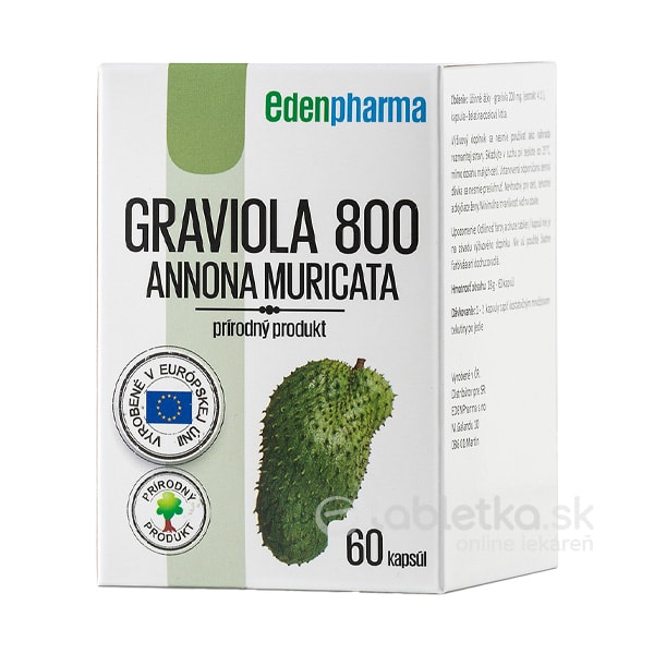 EDENPharma GRAVIOLA 800 cps 60