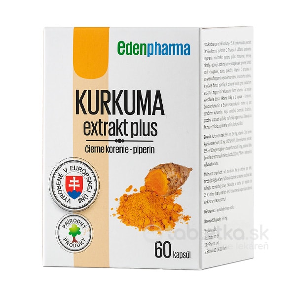 EDENPharma KURKUMA extrakt plus cps 60