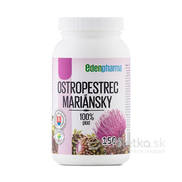 E-shop EDENPharma OSTROPESTREC MARIÁNSKY granulovaný plod 150 g