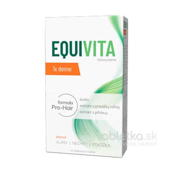E-shop EQUIVITA tbl vlasy, pokožka, nechty 42 ks
