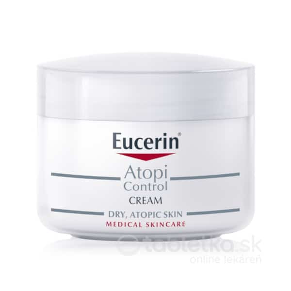 Eucerin AtopiControl krém na tvár a telo pre suchú pleť 75 ml