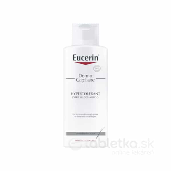 E-shop Eucerin DermoCapillaire Hypertolerantný šampón na citlivú a alergickú pokožku 250 ml