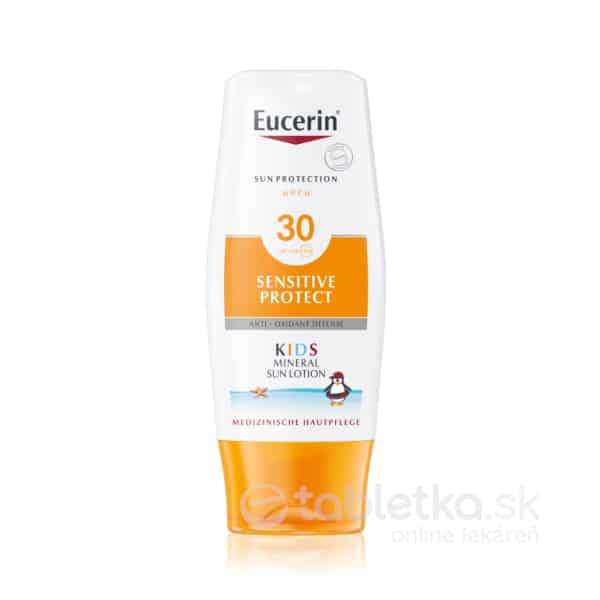 Eucerin SUN SENSITIVE PROTECT SPF 30 detské mlieko na opaľovanie s ochrannými mikropigmentmi 150 ml