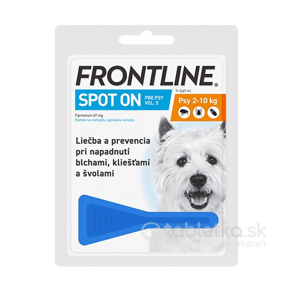 E-shop FRONTLINE Spot-on pre psy S