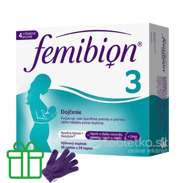 Femibion 3 Dojčenie 28 tabliet + 28 kapsúl