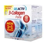 GELACTIV 3-Collagen Forte Akcia 60+60cps zadarmo