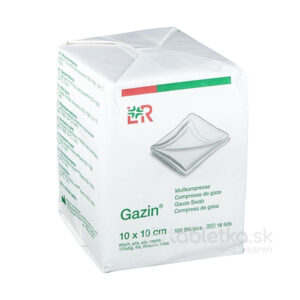 Gazin Gázové kompresy nesterilné 10x10cm 100ks