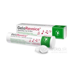GeloRevoice pastilky na hrdlo, čerešňa mentol 20ks
