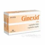 Ginexid vaginálne čapíky 10x2g