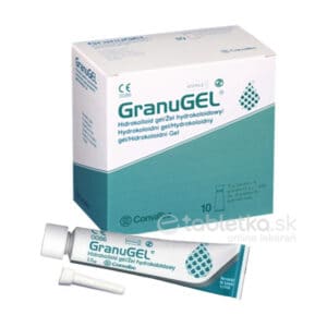 GranuGEL hydrokoloidný sterilný gél 10x15 g