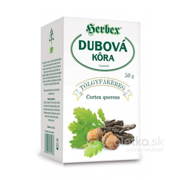 E-shop HERBEX DUBOVÁ KORA sypaný čaj 50 g