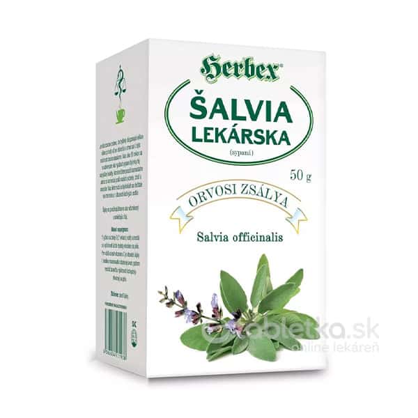 HERBEX ŠALVIA LEKÁRSKA sypaný čaj 50 g