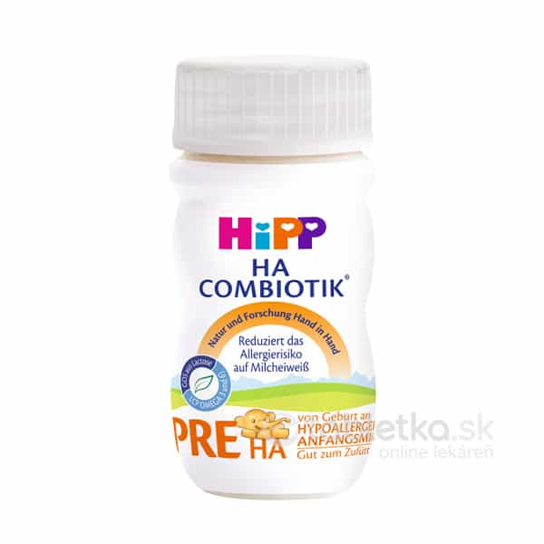 E-shop HiPP PRE HA Combiotik tekutá, dietetická dojč. výživa 24x90 ml