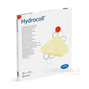 Hydrocoll kompres hydrokoloidný 15x15cm 5ks