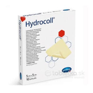 Hydrocoll kompres hydrokoloidný 5x5cm 10ks