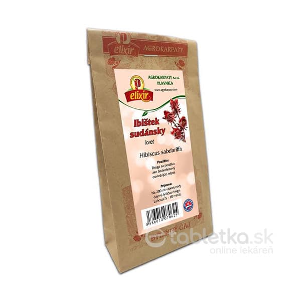 E-shop AGROKARPATY IBIŠTEK SUDÁNSKY kvet bylinný čaj 1x30 g
