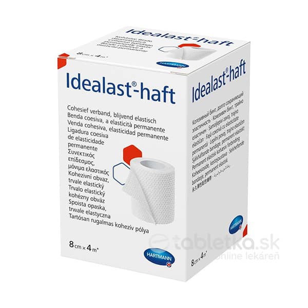 IDEALAST-HAFT ovínadlo elastické krátkoťažné (8cm x4m) 1 ks