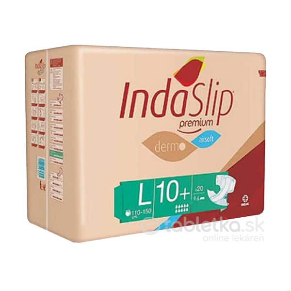 IndaSlip Premium L 10 Plus plienkové nohavičky,dermo, airsoft (obvod 110-150 cm) - 20 ks