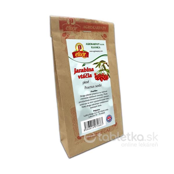 E-shop AGROKARPATY JARABINA VTÁČIA plod bylinný čaj 1x30 g