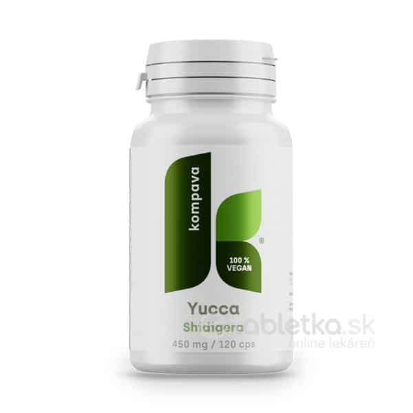 E-shop kompava Yucca Shidigera 450 mg 120ks