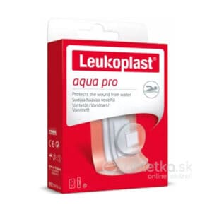Leukoplast Aqua Pro náplasť na rany vodoodolná (3 veľkosti) 20ks