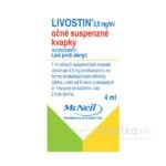 Livostin 0,5mg/ml očné kvapky 4ml