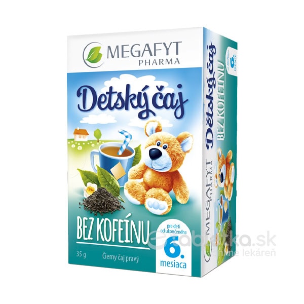 E-shop MEGAFYT - Detský čaj BEZ KOFEÍNU 20 x 1,75 g