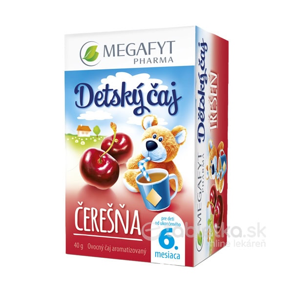 E-shop MEGAFYT Detský čaj ČEREŠŇA 20 x 2 g