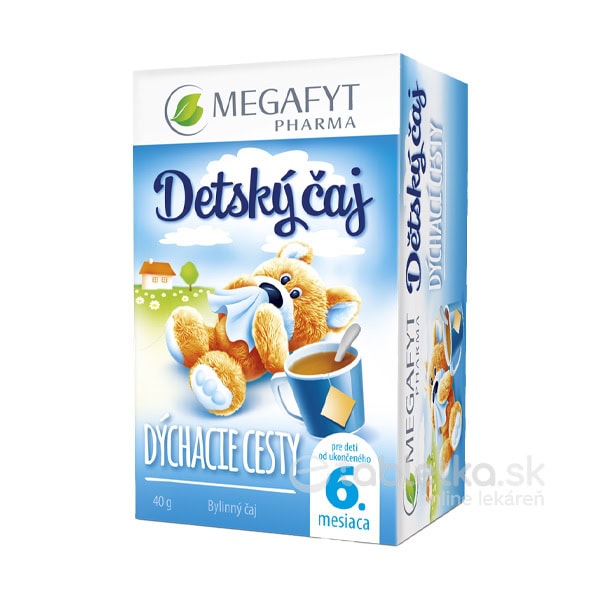 E-shop MEGAFYT Detský čaj DÝCHACIE CESTY 20 x 2 g