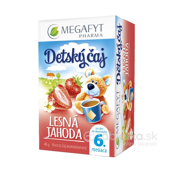 E-shop MEGAFYT Detský čaj LESNÁ JAHODA 20x2 g