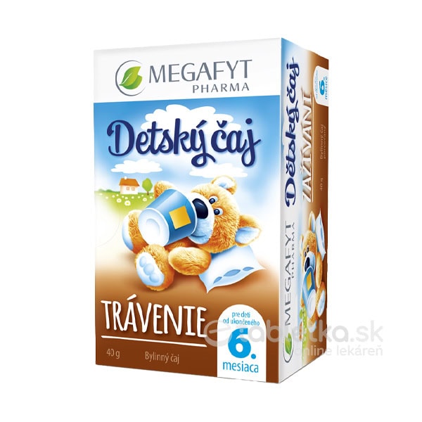 MEGAFYT Detský čaj TRÁVENIE 20 x 2 g