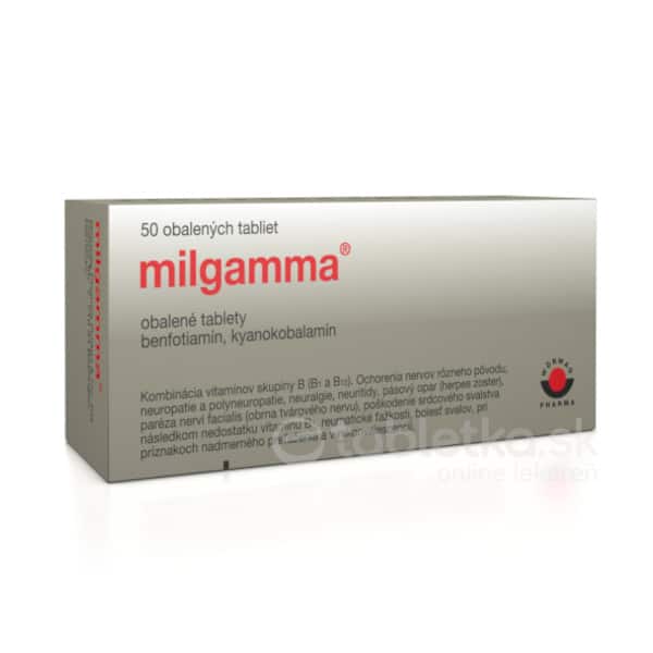 E-shop Milgamma N 40/90/0,25mg cps.mol.50