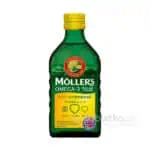 MOLLER´S Omega 3 RYBÍ OLEJ Citrónová príchuť 250ml