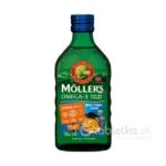 MOLLER´S Omega 3 RYBÍ OLEJ ovocná príchuť 250ml