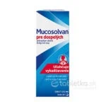 MUCOSOLVAN pre dospelých 100ml