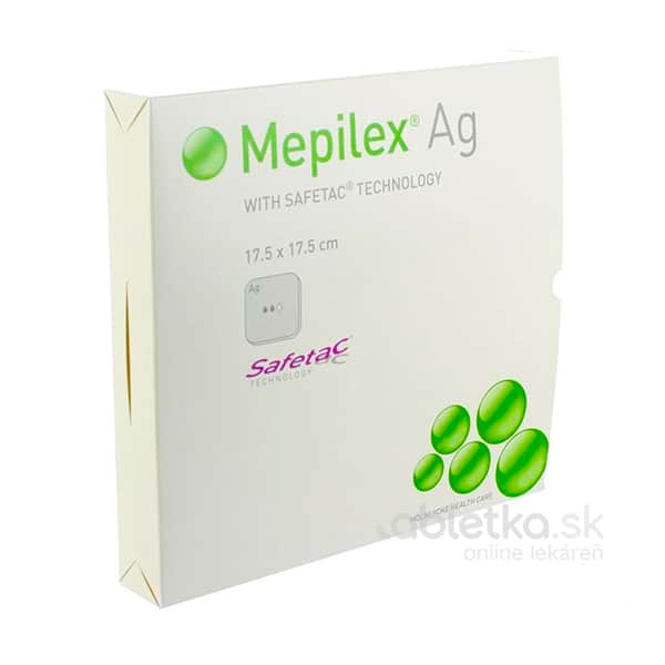 Mepilex Ag 17,5x17,5cm 5 ks