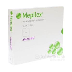 Mepilex obväz z penového silikónu 12,5x12,5cm 5ks