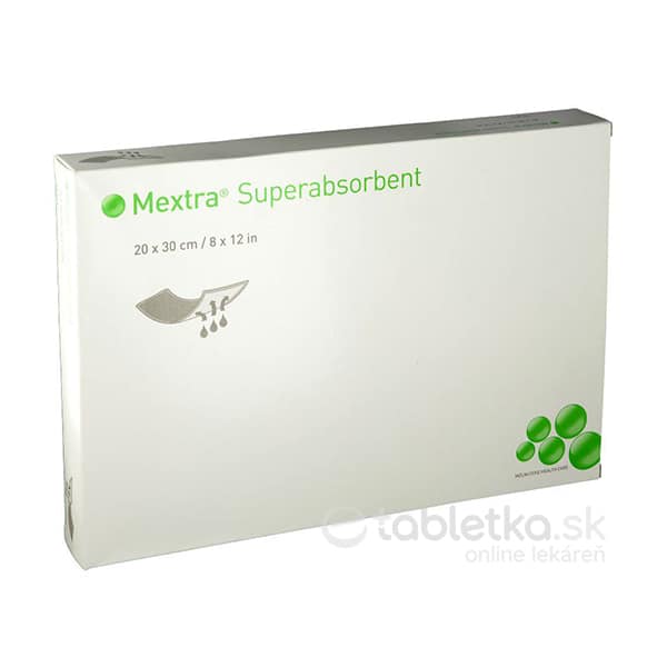 Mextra Superabsorbent 20x30 cm 10 ks