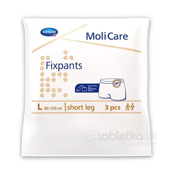 MoliCare Fixpants short leg L 3 ks