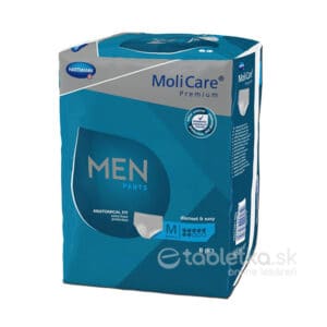 MoliCare Premium MEN Pants 7 kvapiek M pánske inkontinenčné nohavičky 8ks