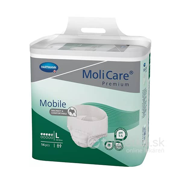MoliCare Premium Mobile 5 kvapiek L 1x14ks
