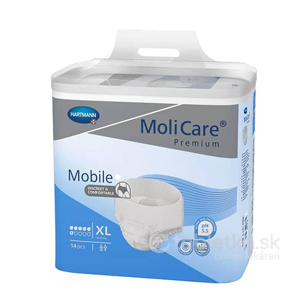 MoliCare Premium Mobile 6 kvapiek XL 1x14ks