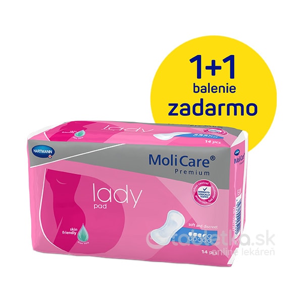 MoliCare Premium lady pad 3,5 kvapiek inkontinenčné vložky 1x14 ks