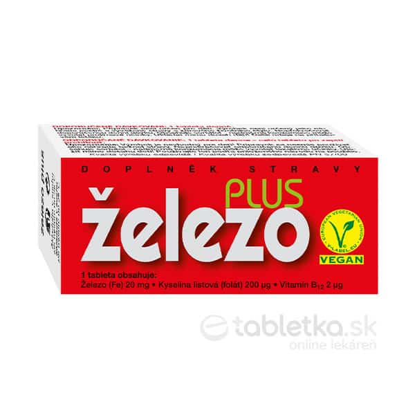 E-shop NATURVITA ŽELEZO PLUS 1x60ks