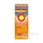 NUROFEN pre deti Pomaranč sirup od 3 mesiacov 100ml