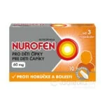 NUROFEN pre deti 60mg 10 čapíkov